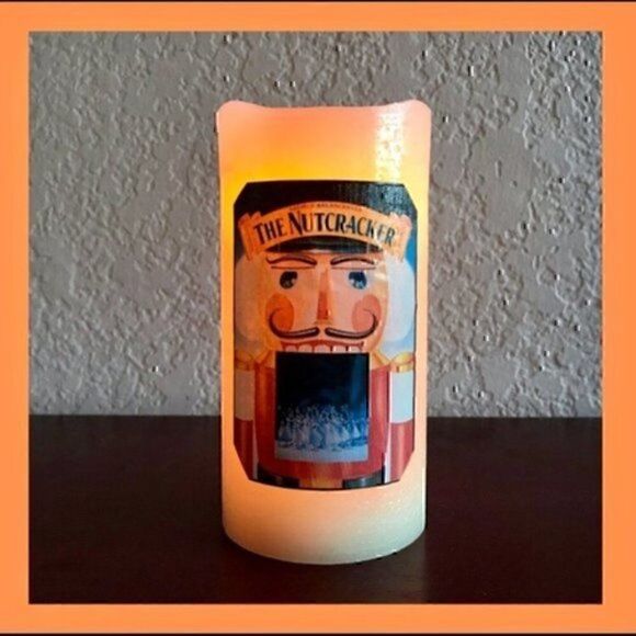 NWOT. 🕯The Nutcracker - Real Wax Flameless Candle. Perfect Christmas Gift! - Picture 3 of 6